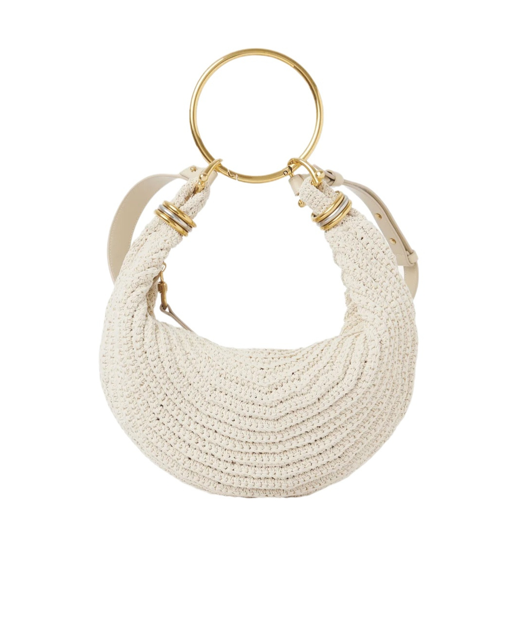 Chloé Zipper Shoulder Bag In Brown