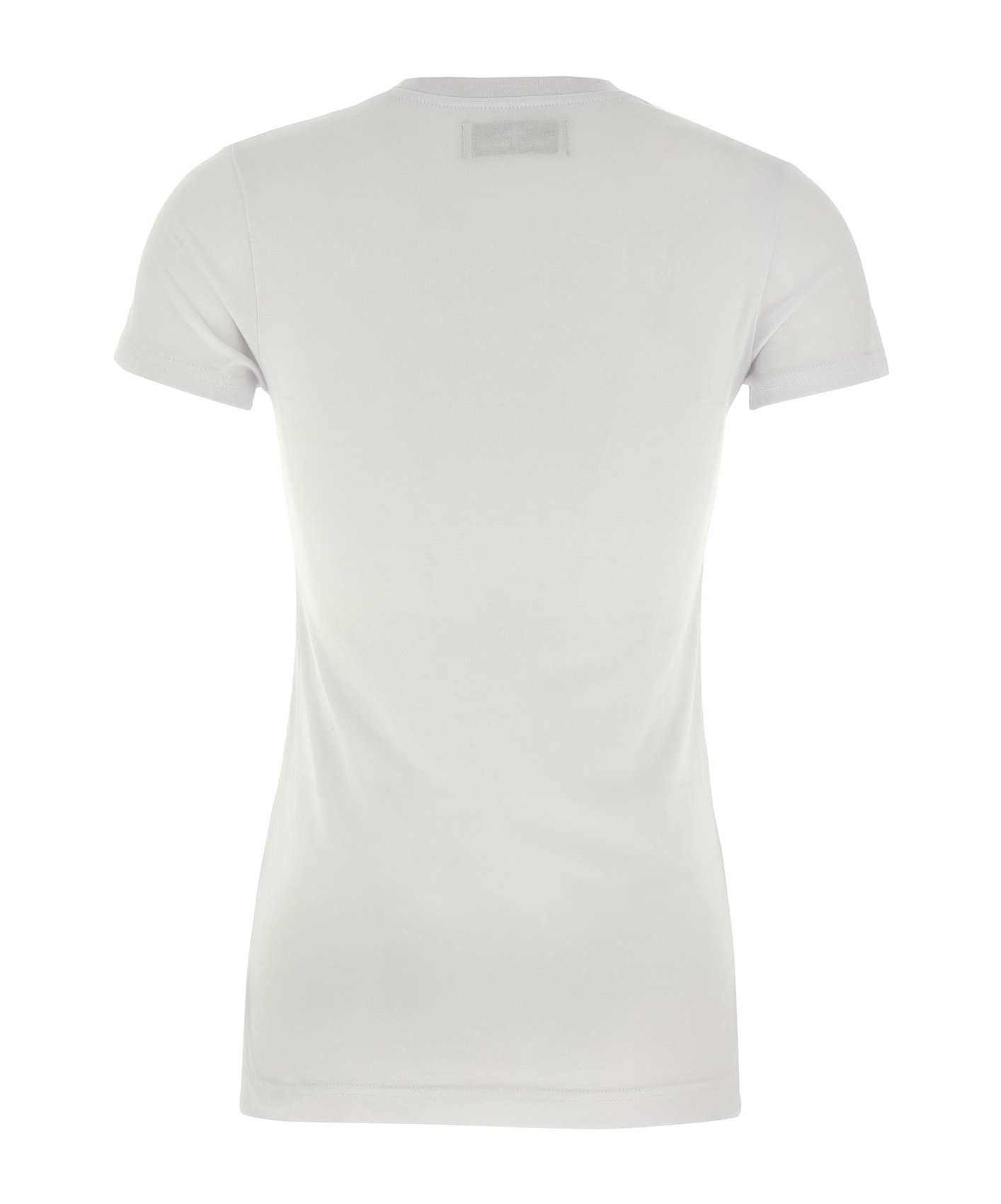 Shop Vivienne Westwood Orb Printed Crewneck T-shirt In White