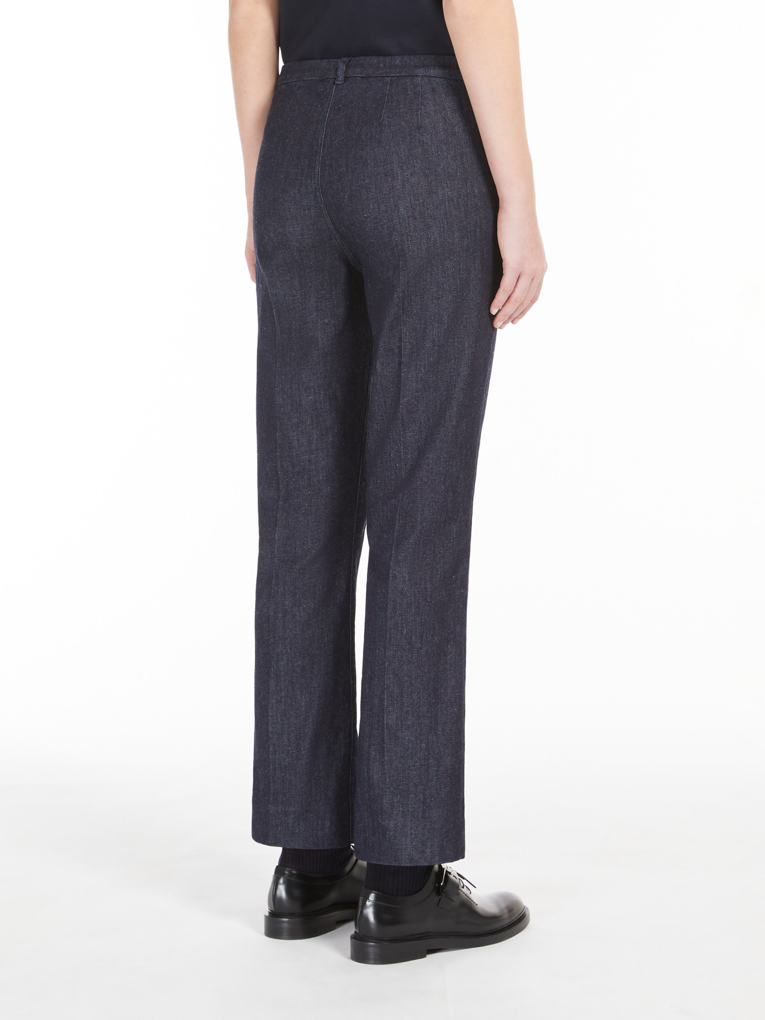 Max Mara Jeans Bell Bottoms In Black