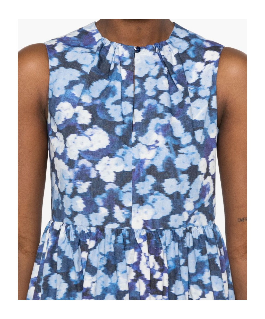 Shop Erdem Floral-print Midi Dress