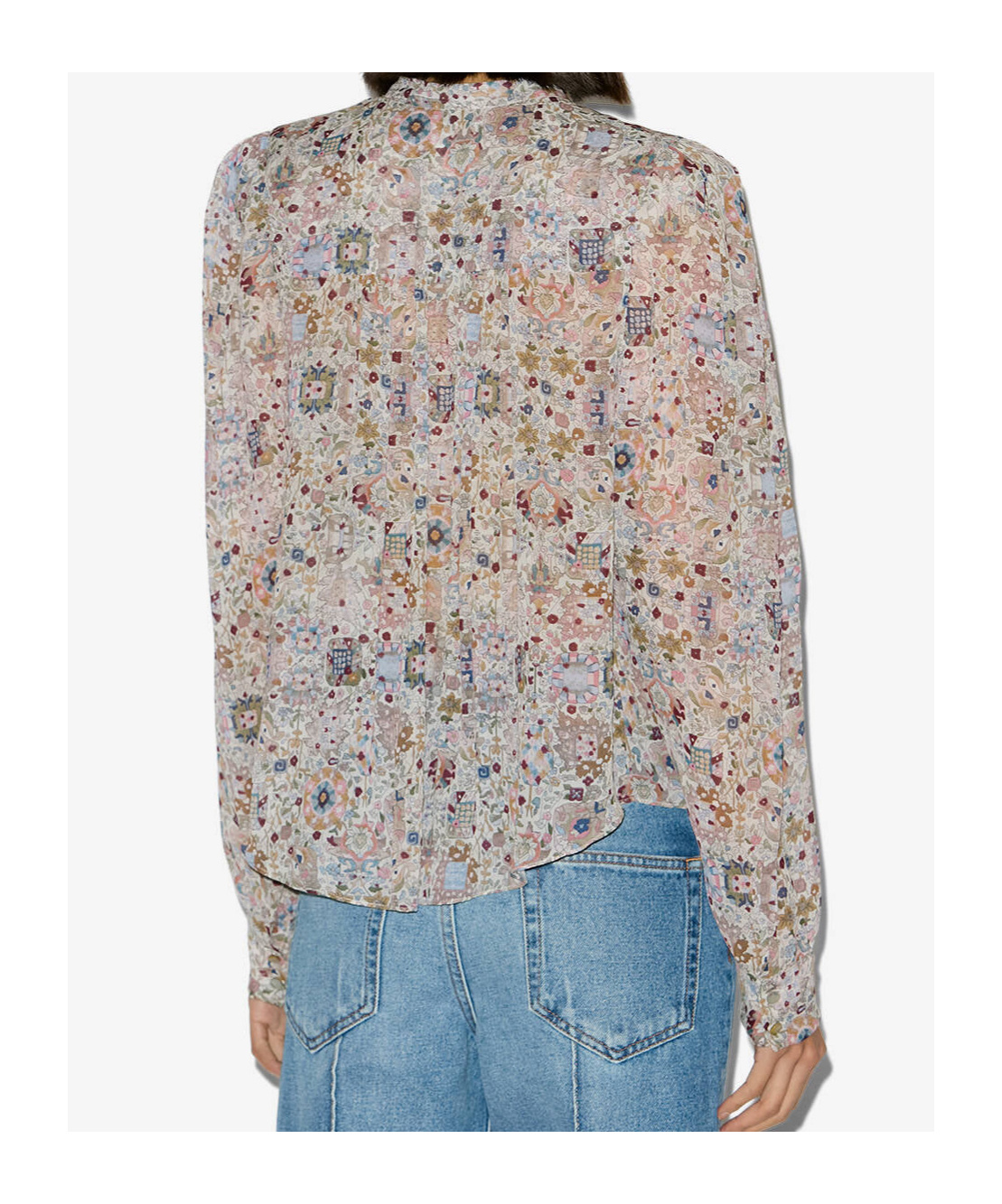 Isabel Marant Étoile Isabel Marant Etoile Grey Viscose Shirt In Purple
