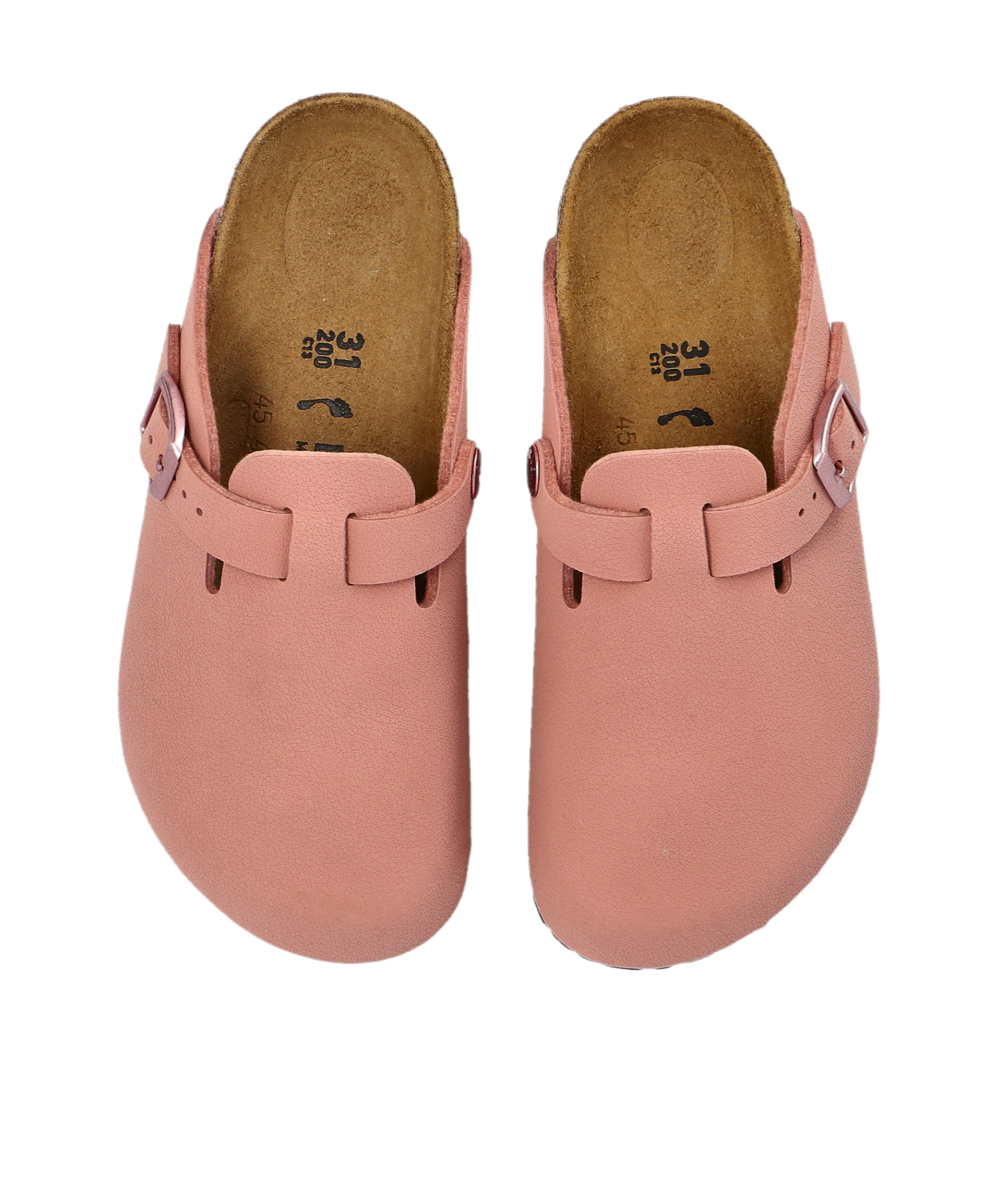Birkenstock Round Head Muller Shoes In Pink