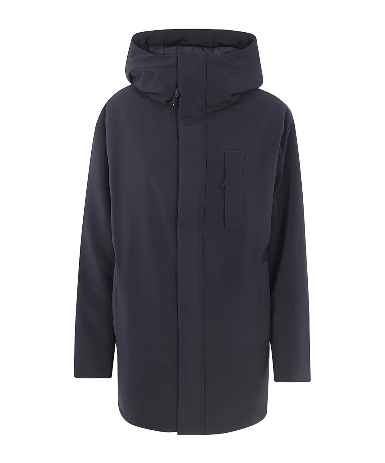 Aspesi Parka Liam Coat In Black Polyester In Black