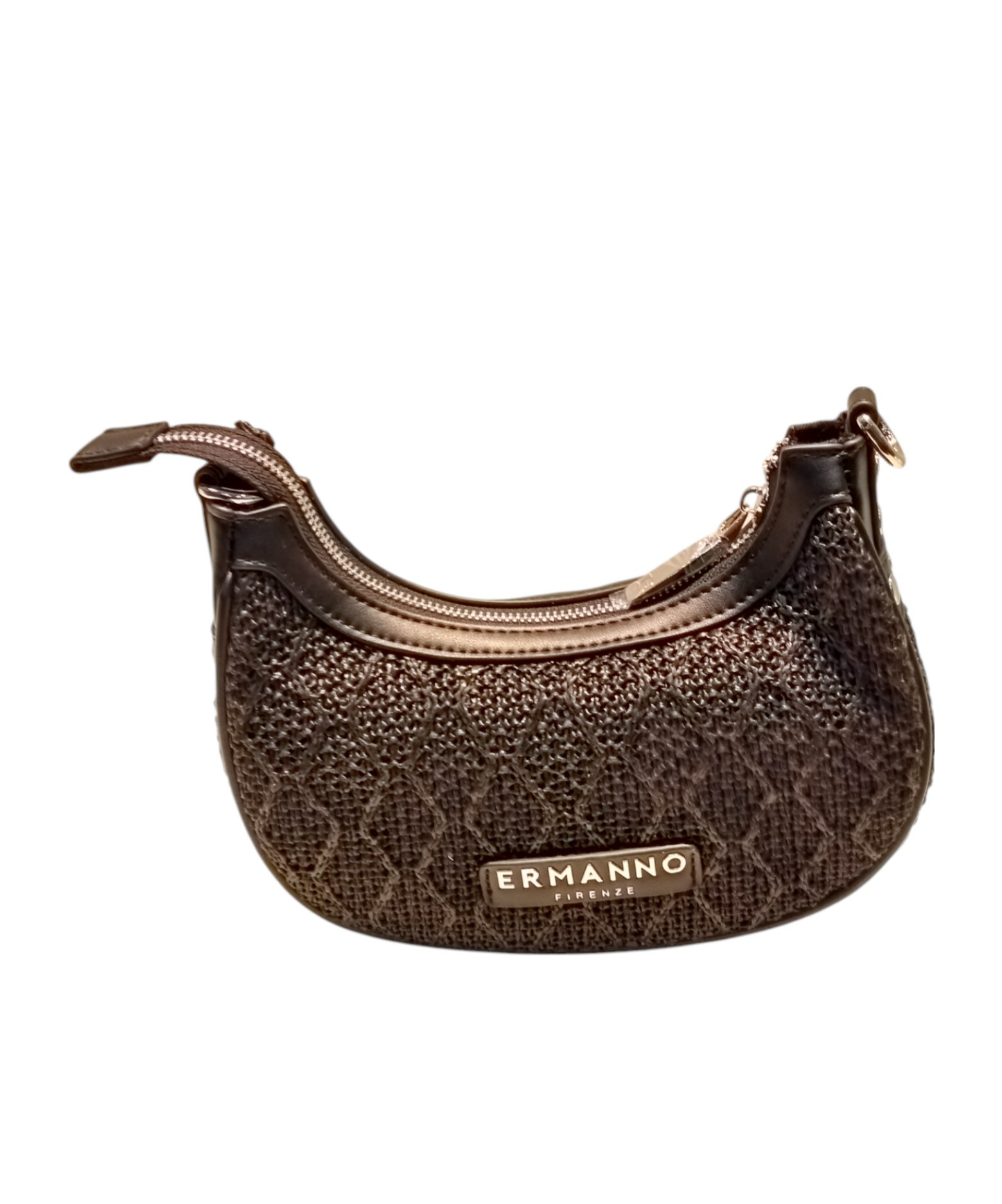 ERMANNO SCERVINO ZIPPERED SHOULDER BAG