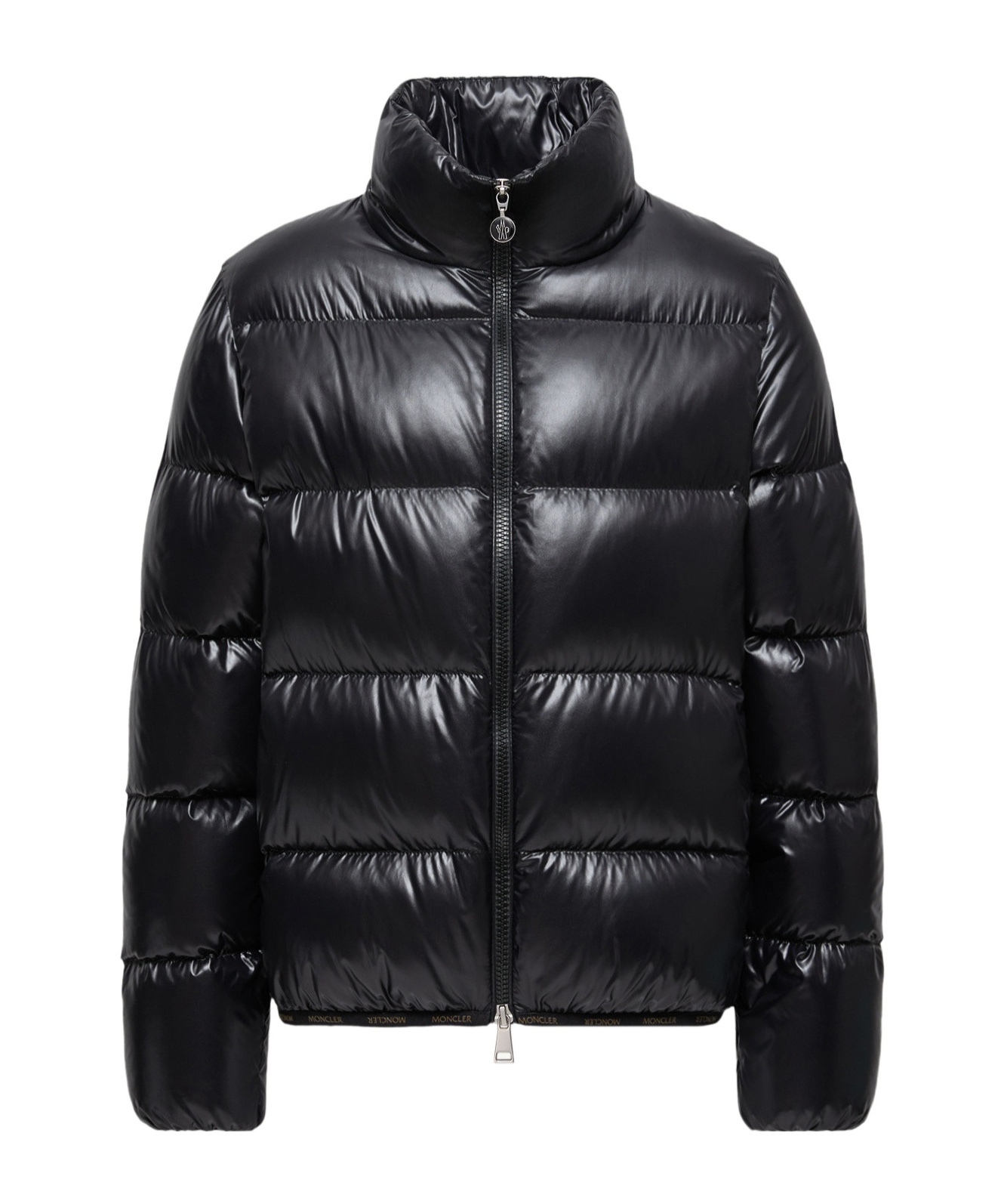 Moncler Abbadia Short Down Jacket In Black
