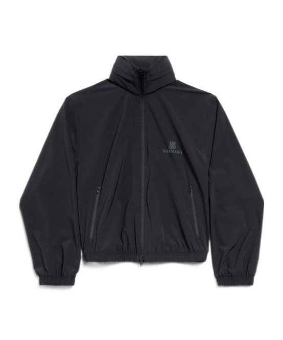 Balenciaga Shrunk Jacket In Black