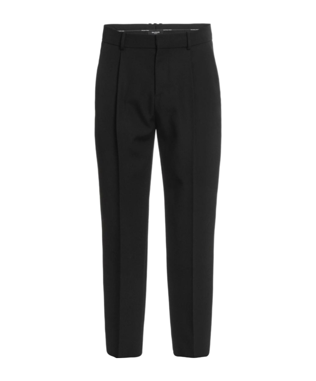 Balmain Pleated Trousers In Black