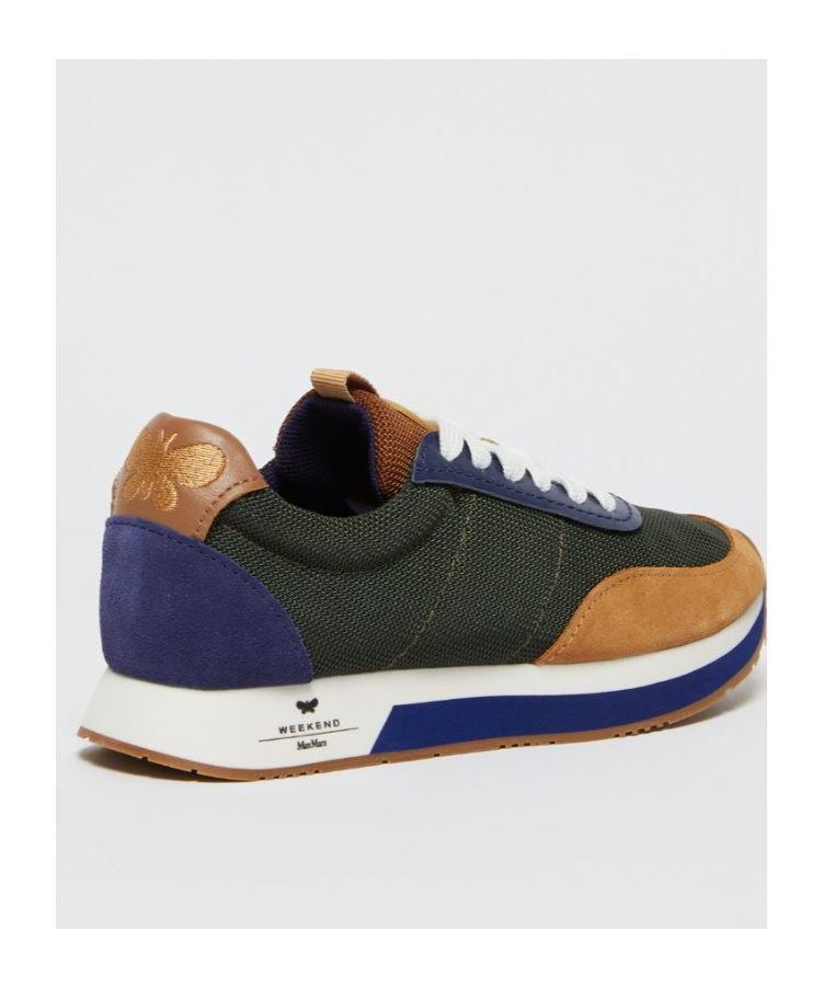 Weekend Max Mara Laced Sneakers In Multicolor