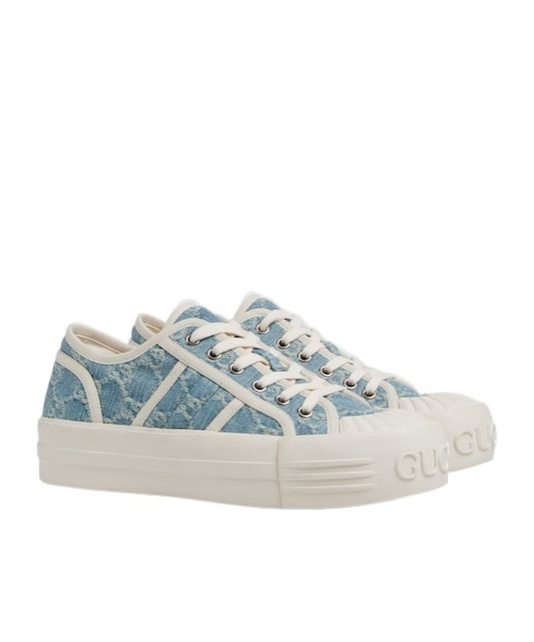 Gucci Women's Chunky Sneaker In Blue