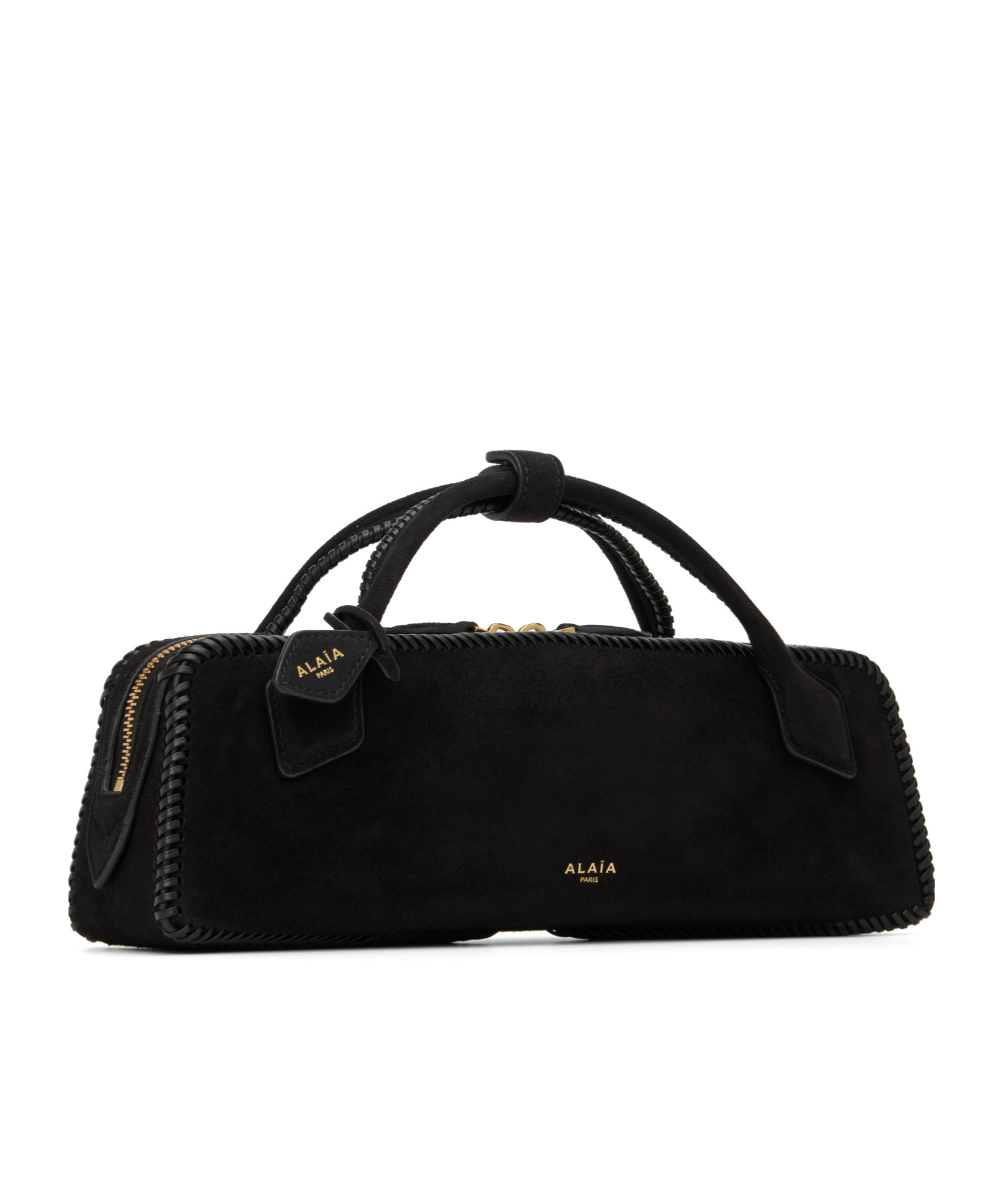 Alaïa Double Handle Tote Bag In Black