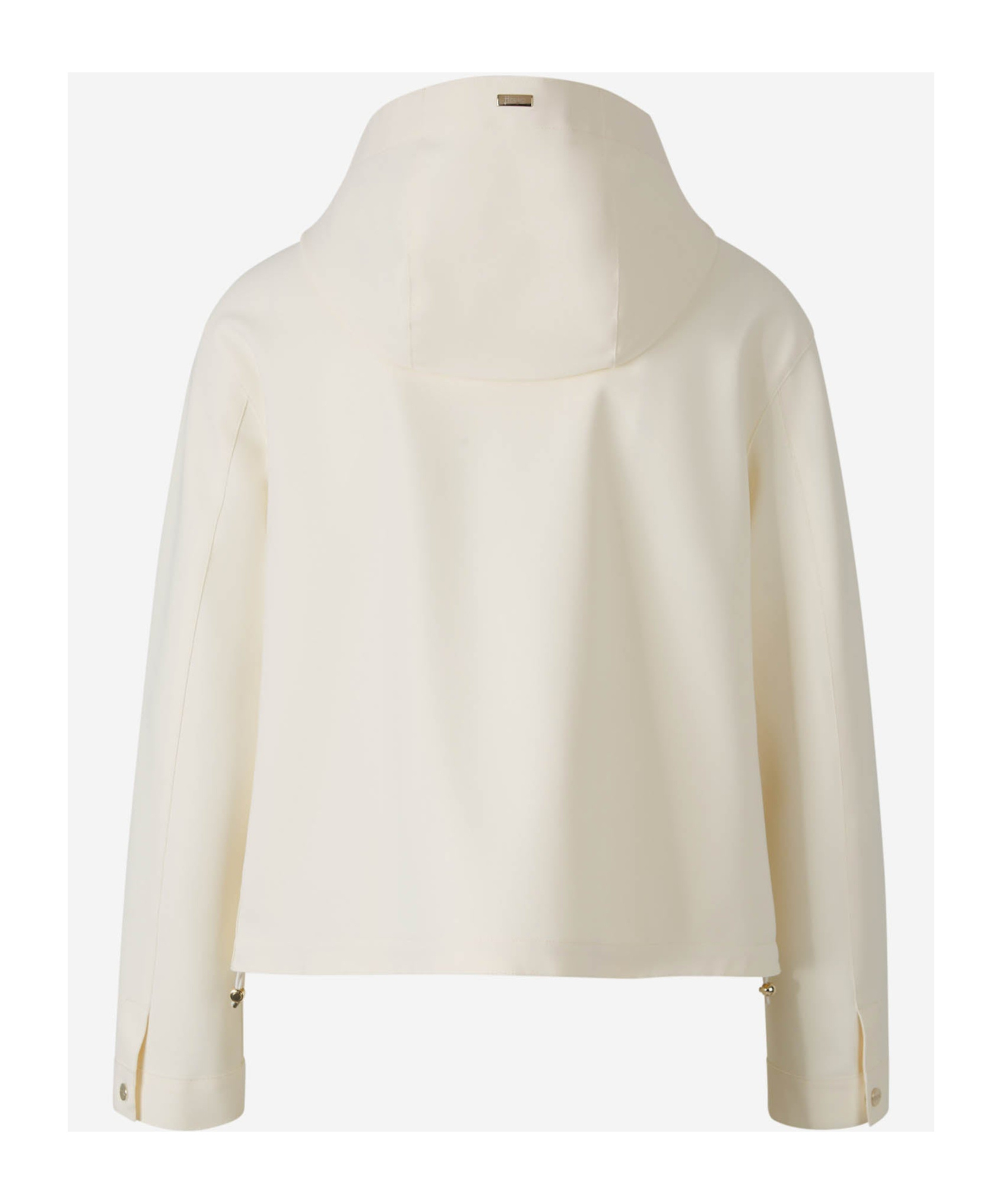 Herno Plain Hooded Jacket In White