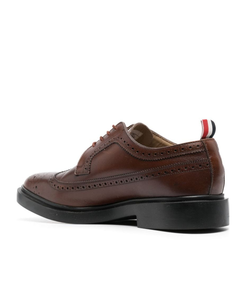 Thom Browne Longwing Round-toe Brogues In Multicolor