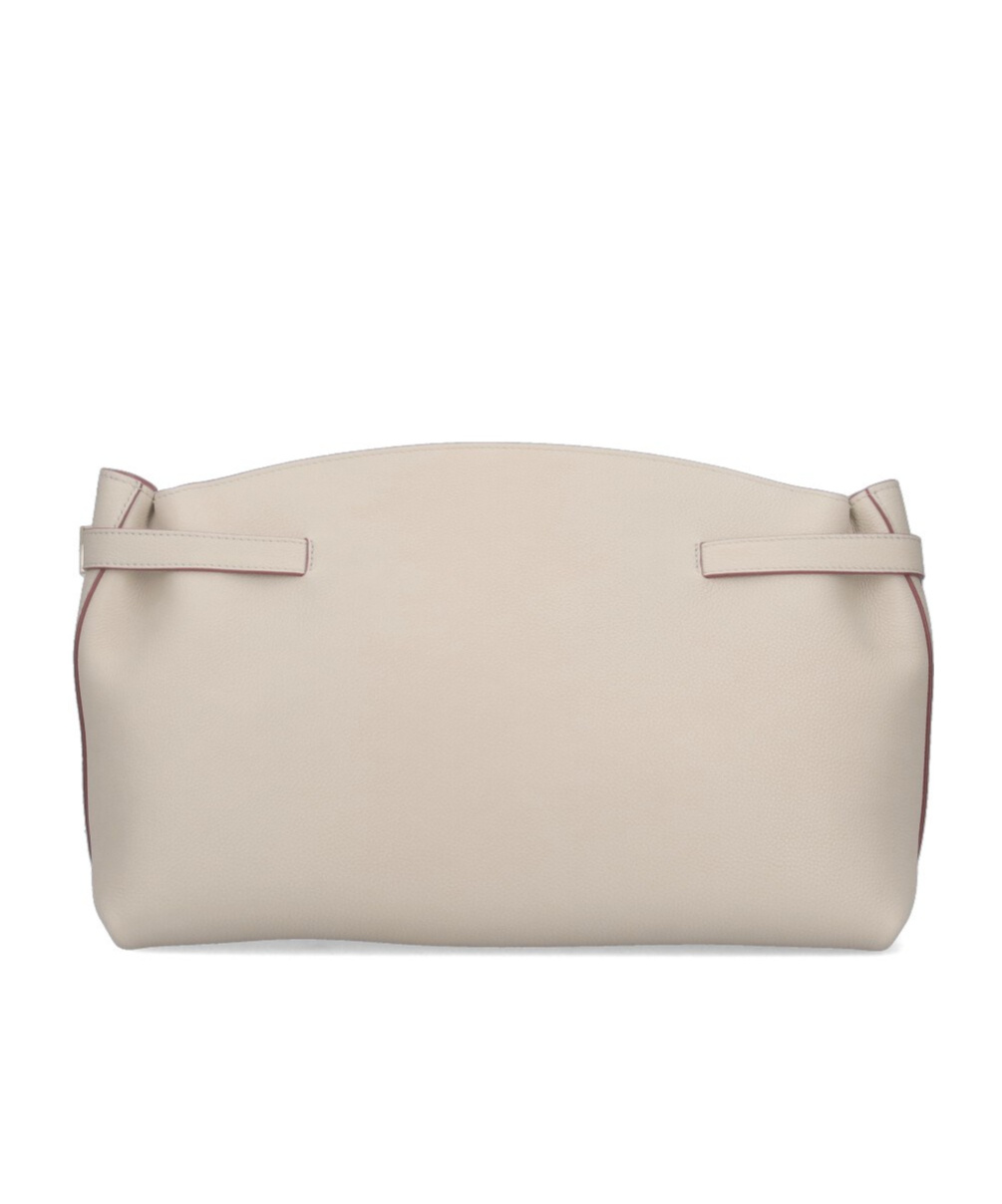 Shop Ferragamo 'hug Soft'large Crossbody Bag In Nude
