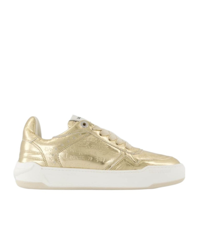Zadig & Voltaire Zadig&voltaire Wings Sneakers In Nude