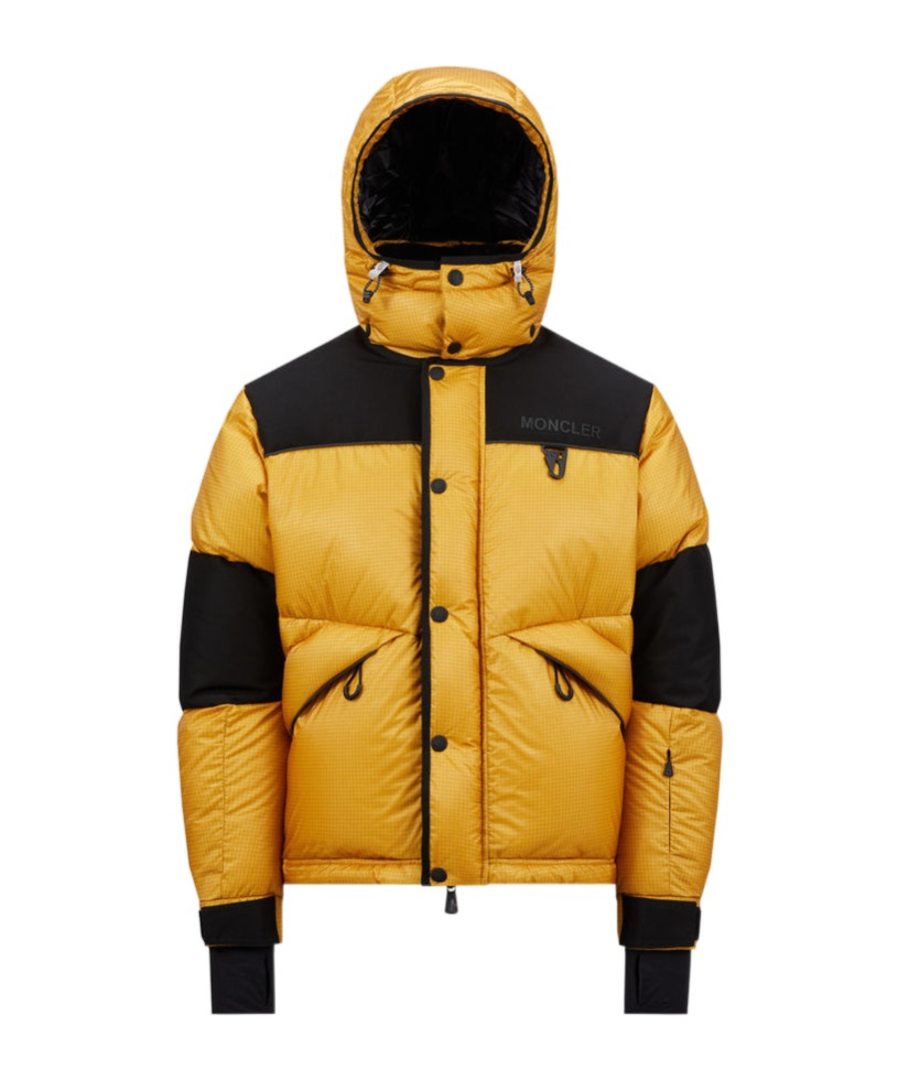Moncler Albiez Ski Jacket In Yellow