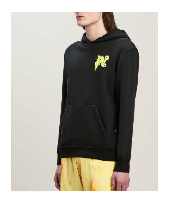 Palm Angels Sweatshirt In Black