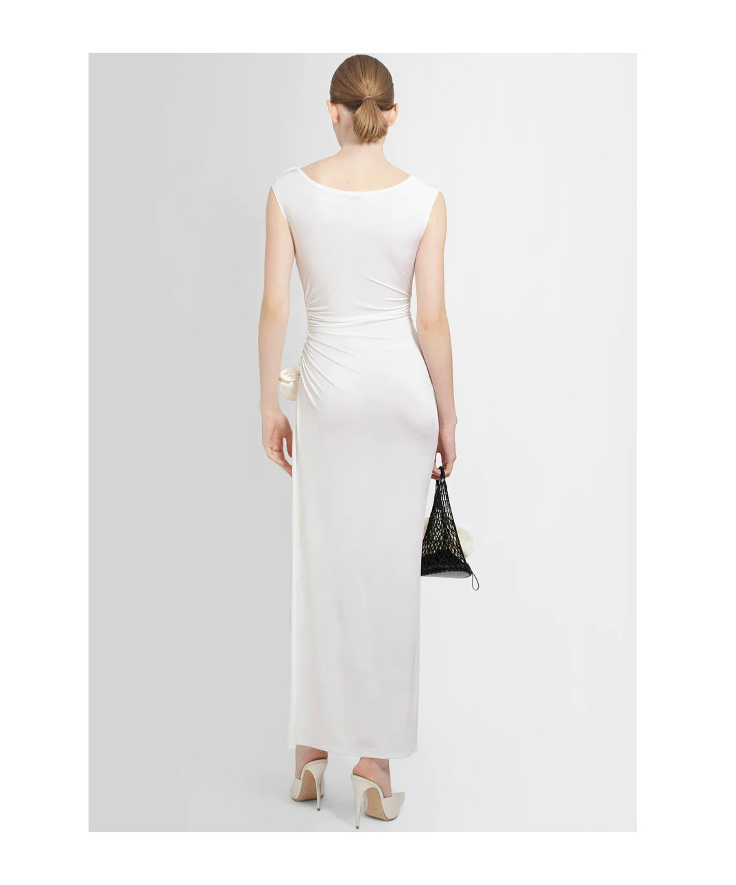 Magda Butrym Sleeveless Dress In White