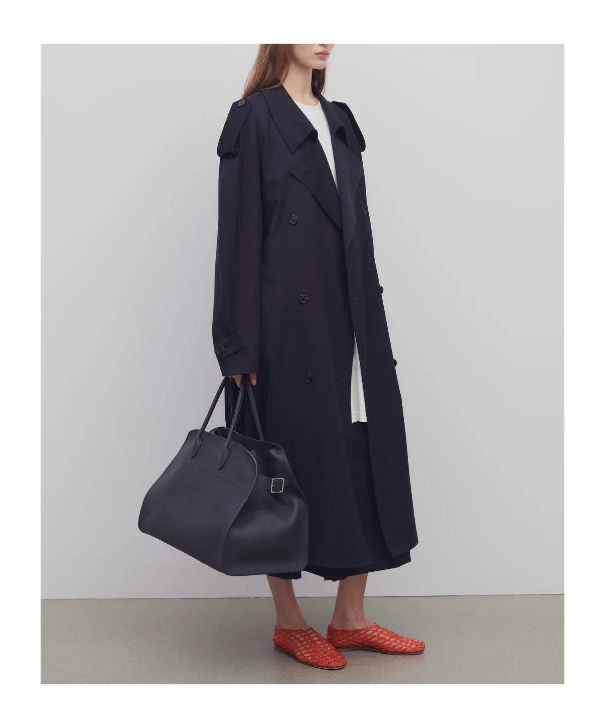 The Row Denver Freshly Cut Wool Coat