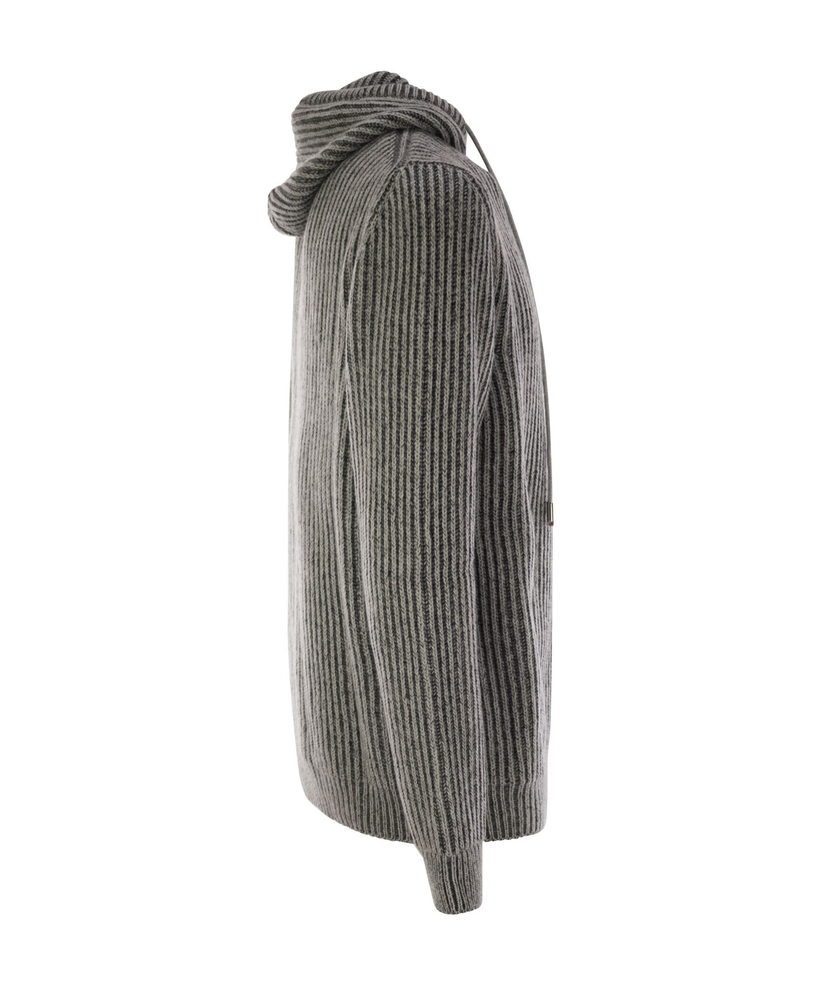 KITON LONG-SLEEVED KNITTED CARDIGAN 