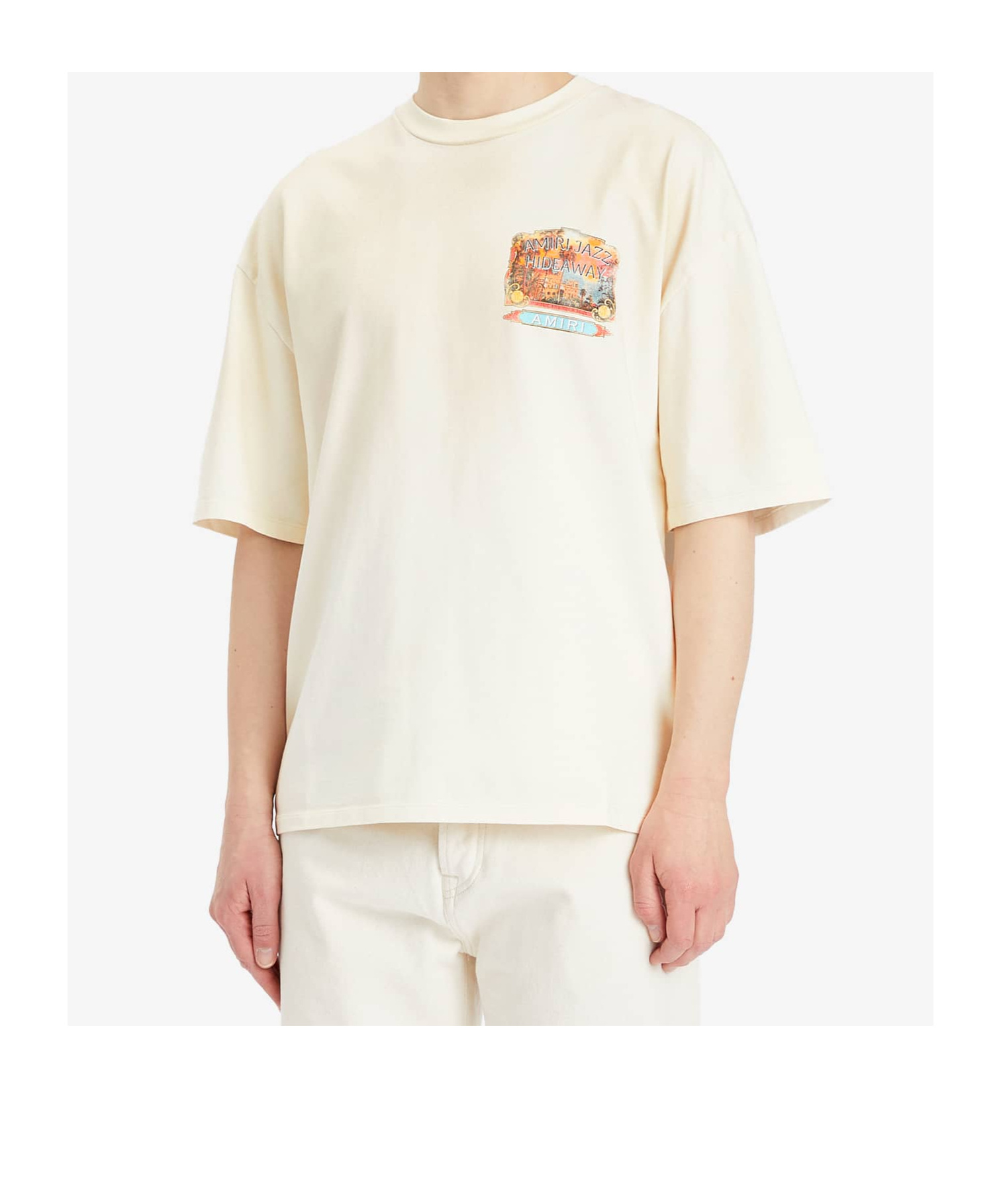 Amiri Short-sleeved T-shirt In White