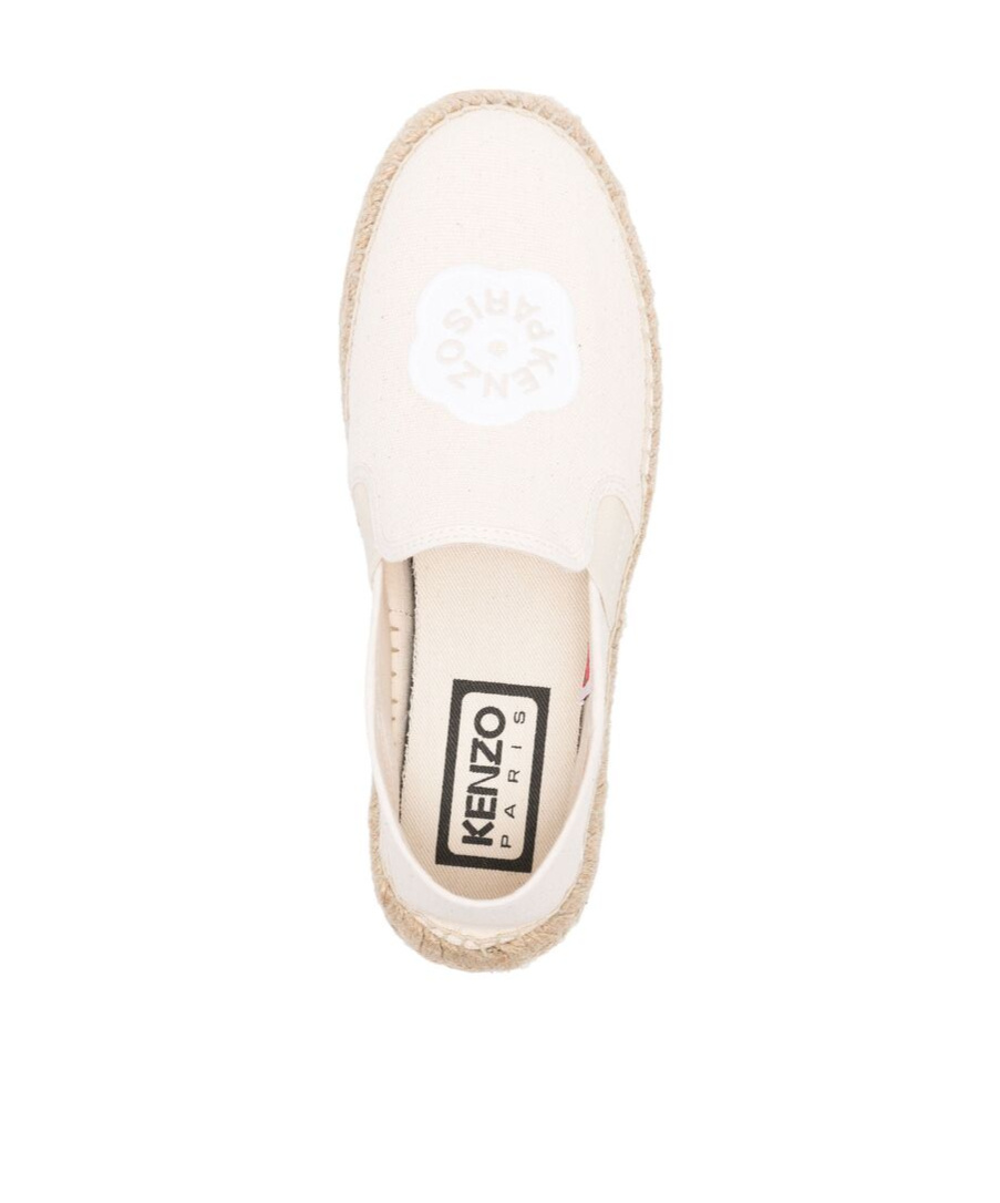 Kenzo Boke Flower Espadrilles In White