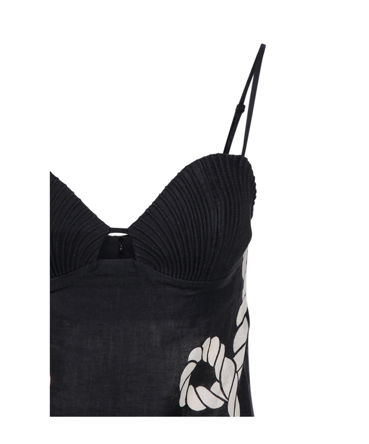 Shop Johanna Ortiz Enlightened Sailor Maxi Dress In Black