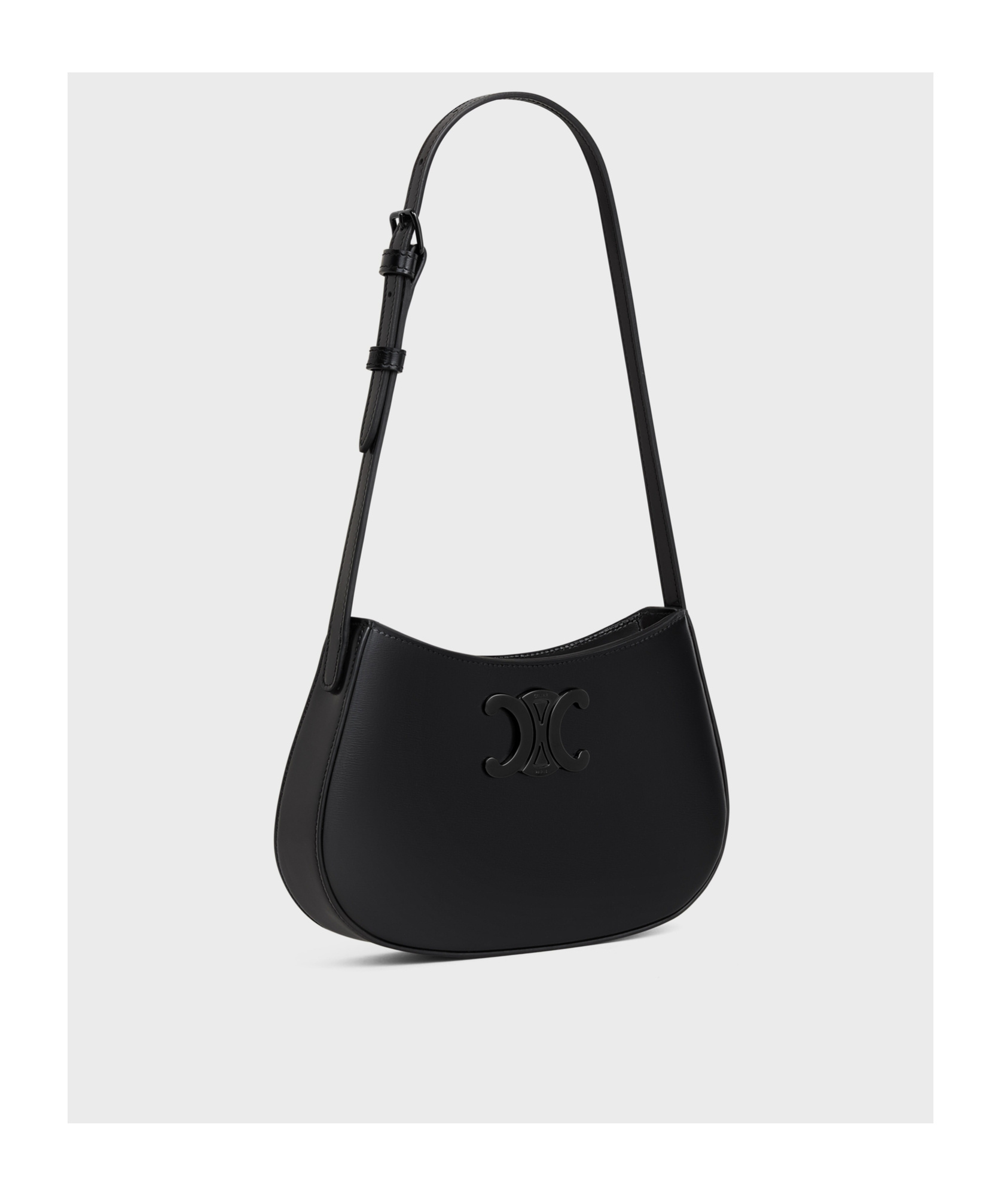 Celine Medium Tilly Shoulder Bag In Black