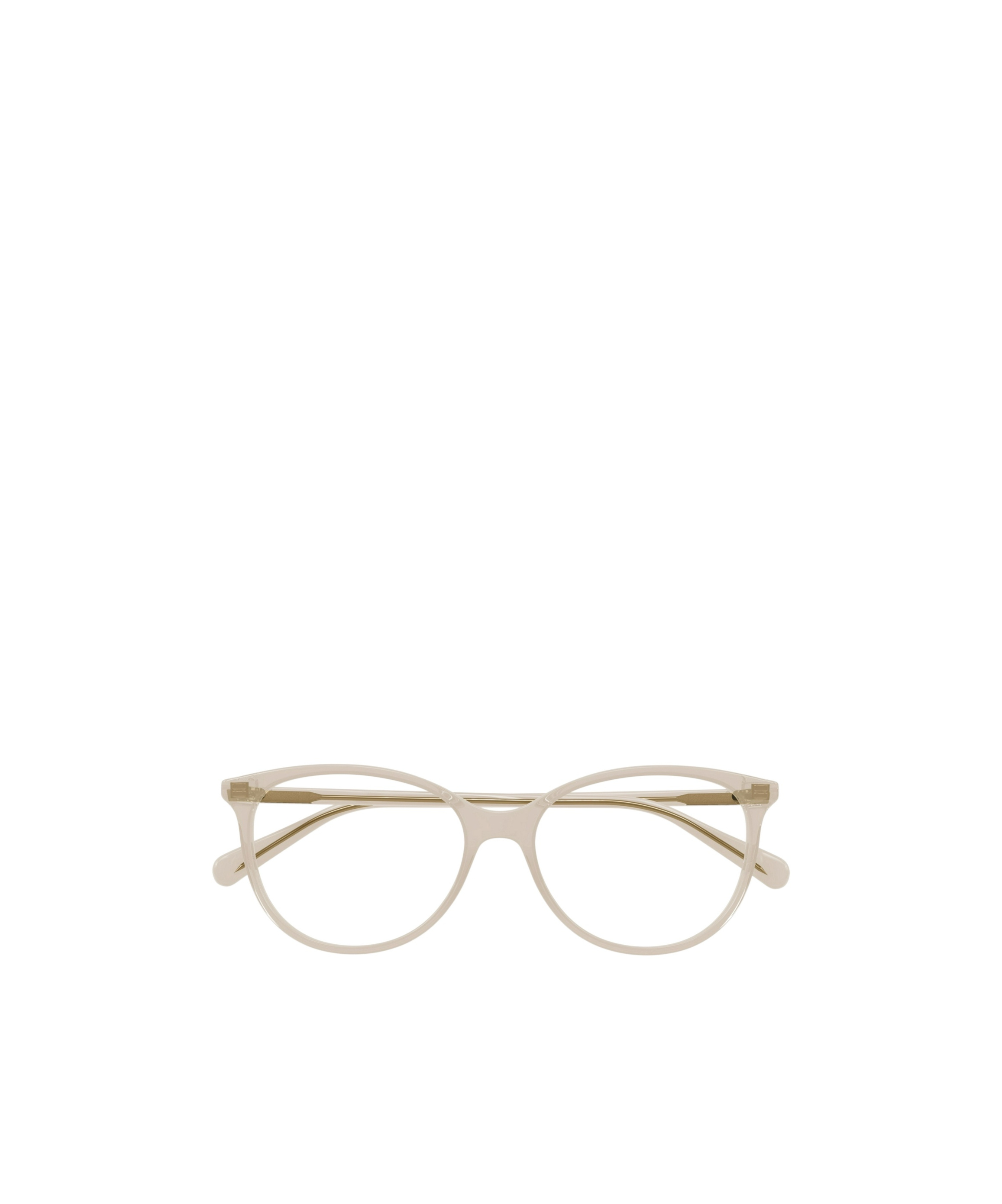 Gucci Transparent Glasses In Nude