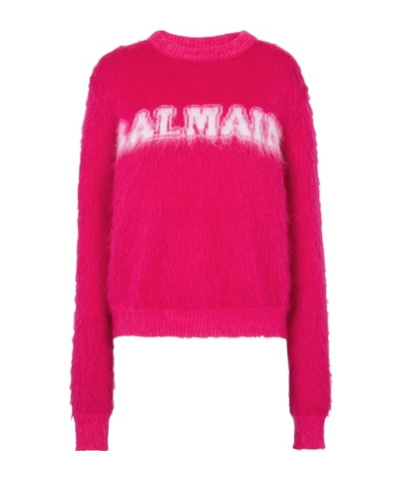 Balmain Sweaters In Red