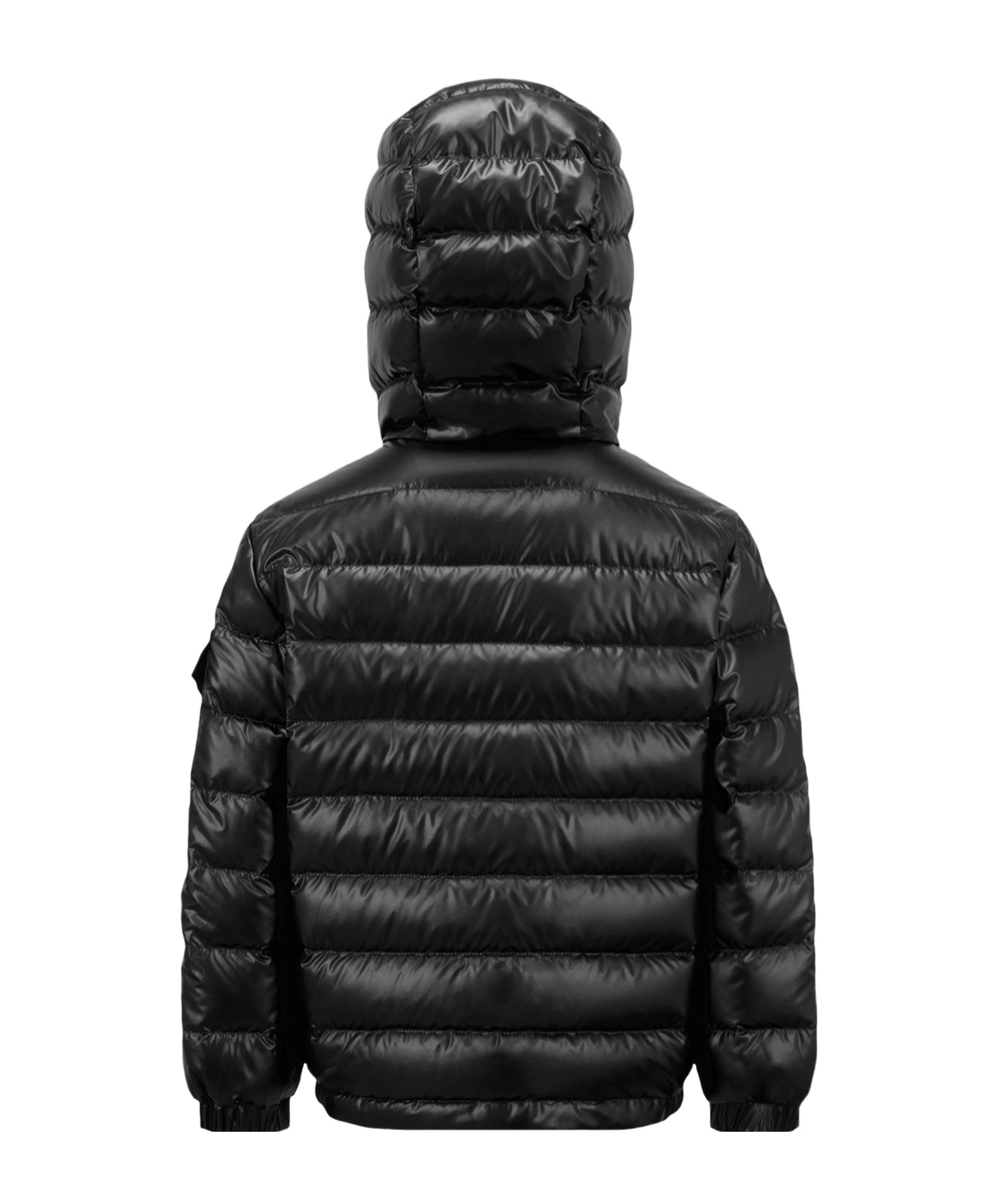 Moncler Klaas Hooded Down Jacket In Black
