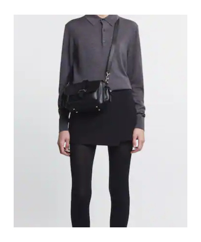 Hogan Hocket Cross Body Bag In Black