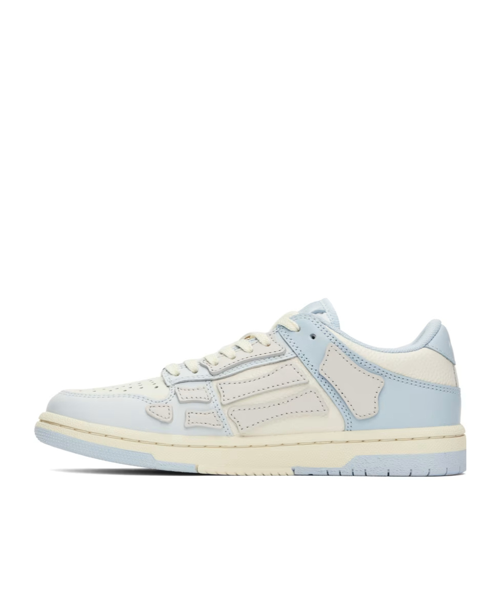 Amiri Logo-lacing Low-cut Casual Shoes In White