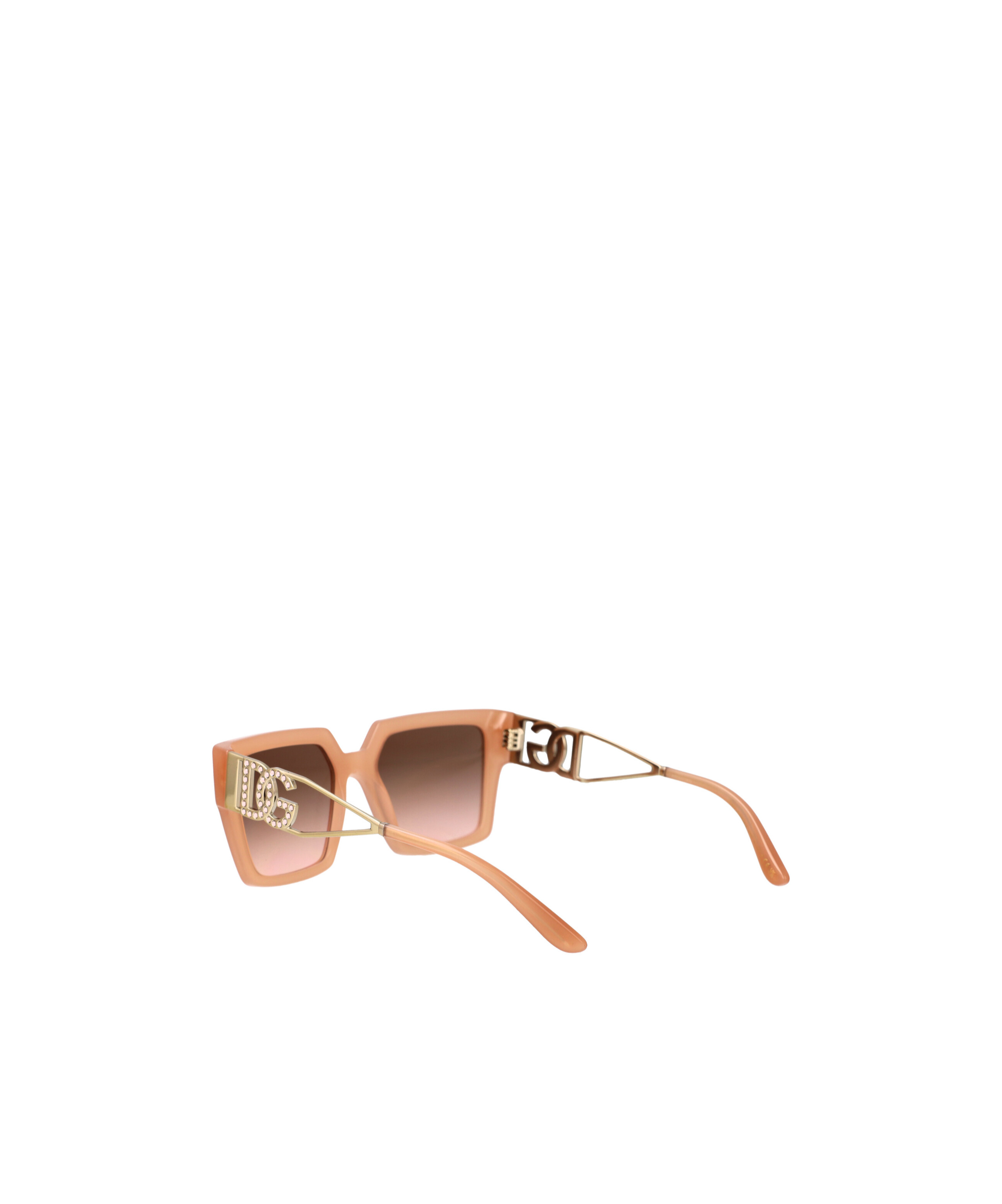 Dolce & Gabbana Full Frame Sunglasses In Nude