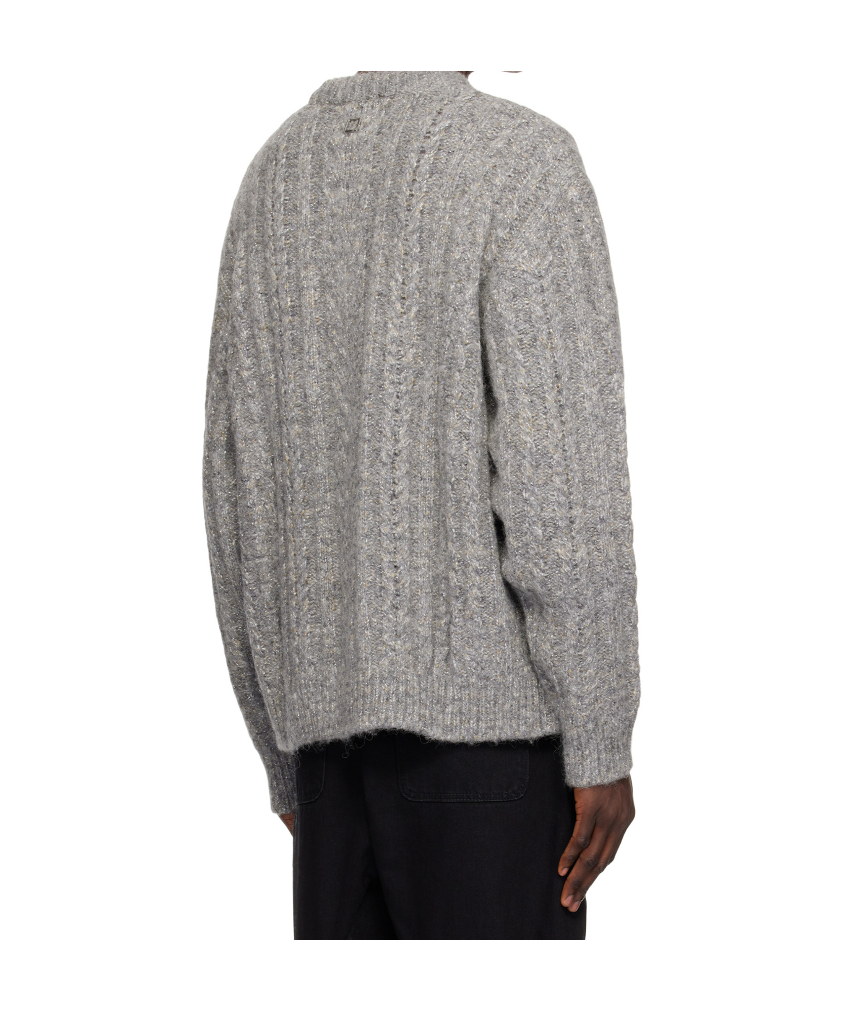 Wooyoungmi Long-sleeved Sweater In Gray