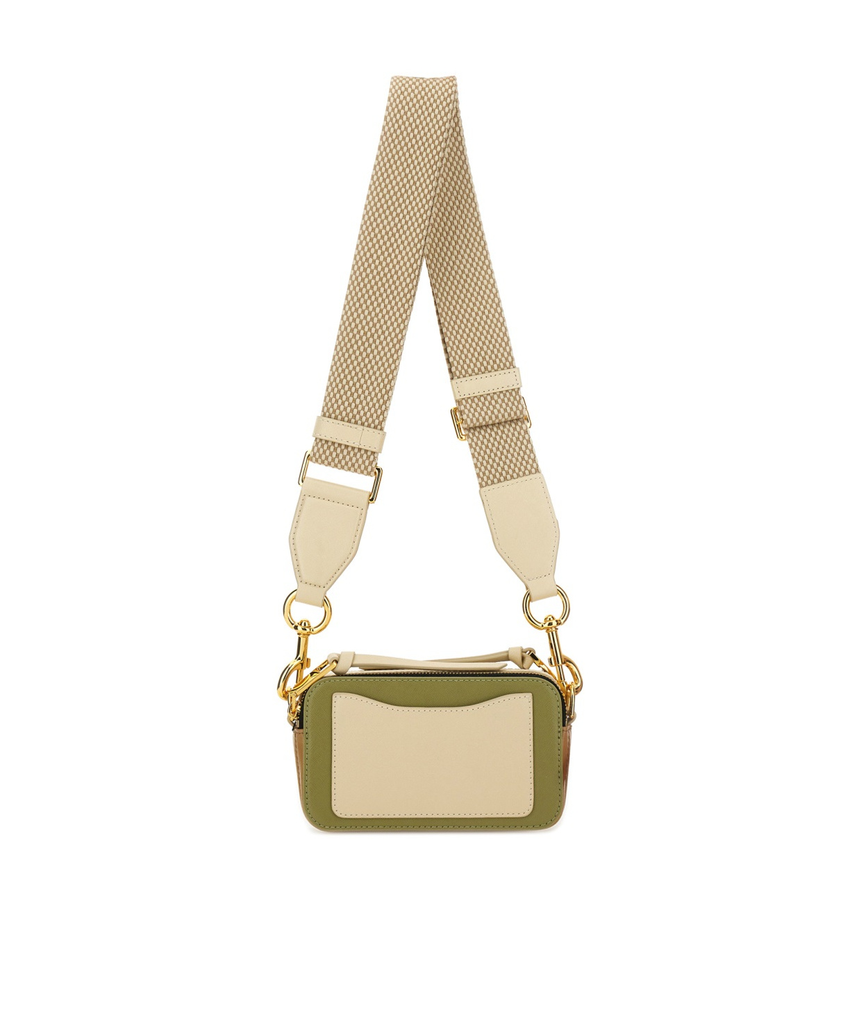 Marc Jacobs The Snapshot Logo Plaque Crossbody Bag