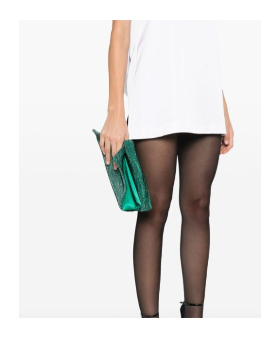 Benedetta Bruzziches La Bisbetica Domata Asymmetric Clutch Bag