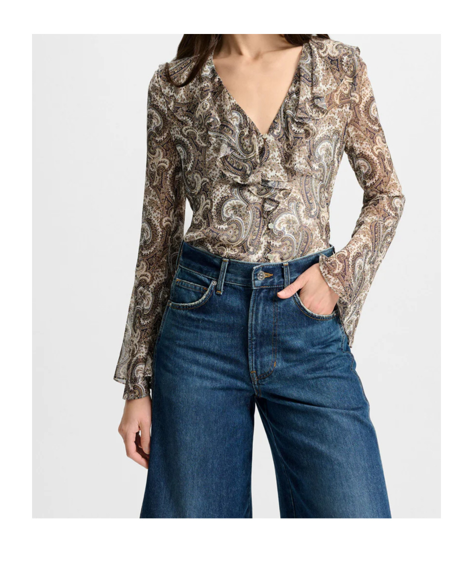 Veronica Beard Coll Top Multicolour In Multi