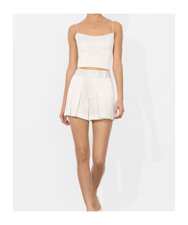 Alice And Olivia Belt Loop Shorts