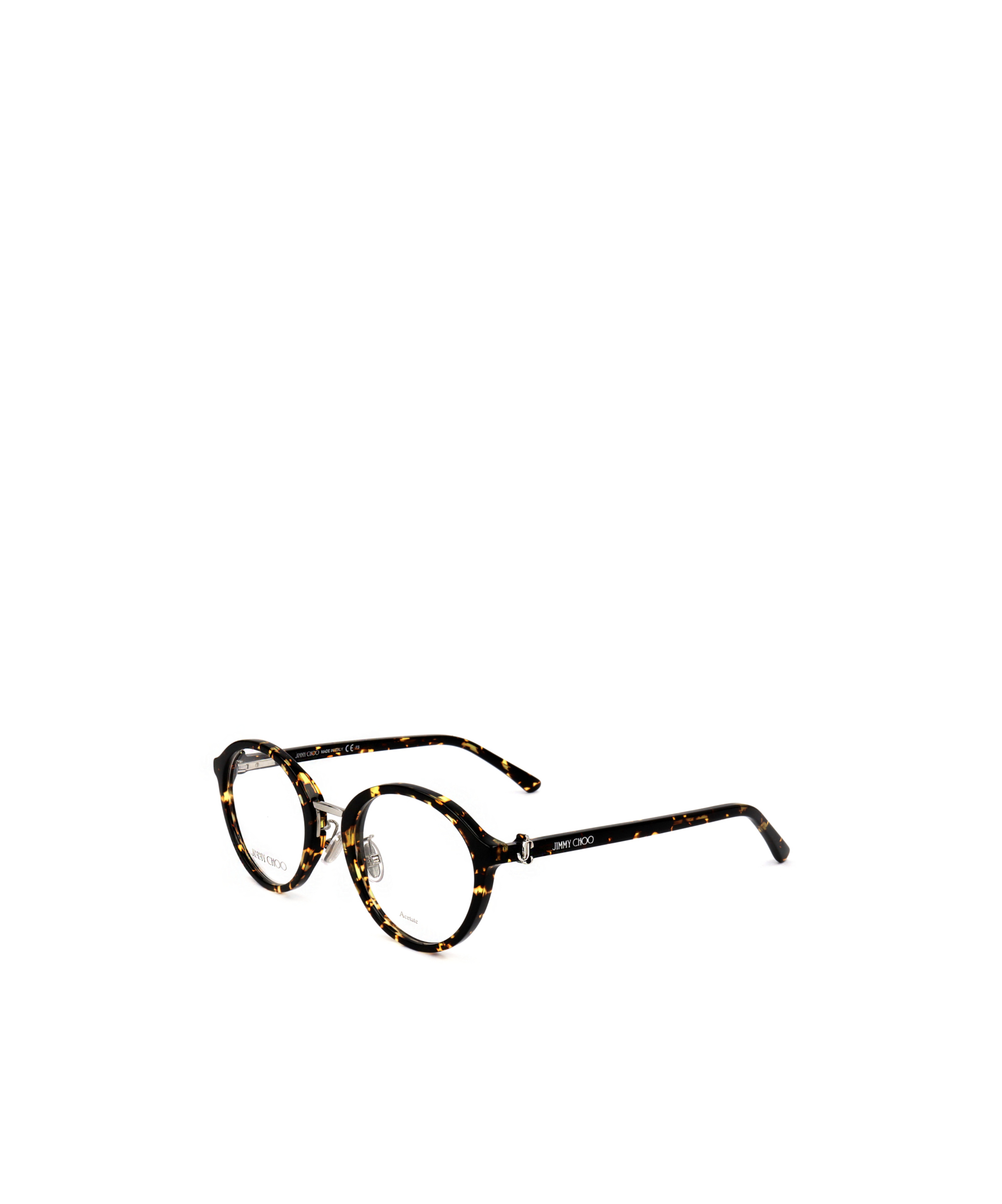 JIMMY CHOO JIMMY CHOO EYEWEAR ROUND FRAME GLASSES 