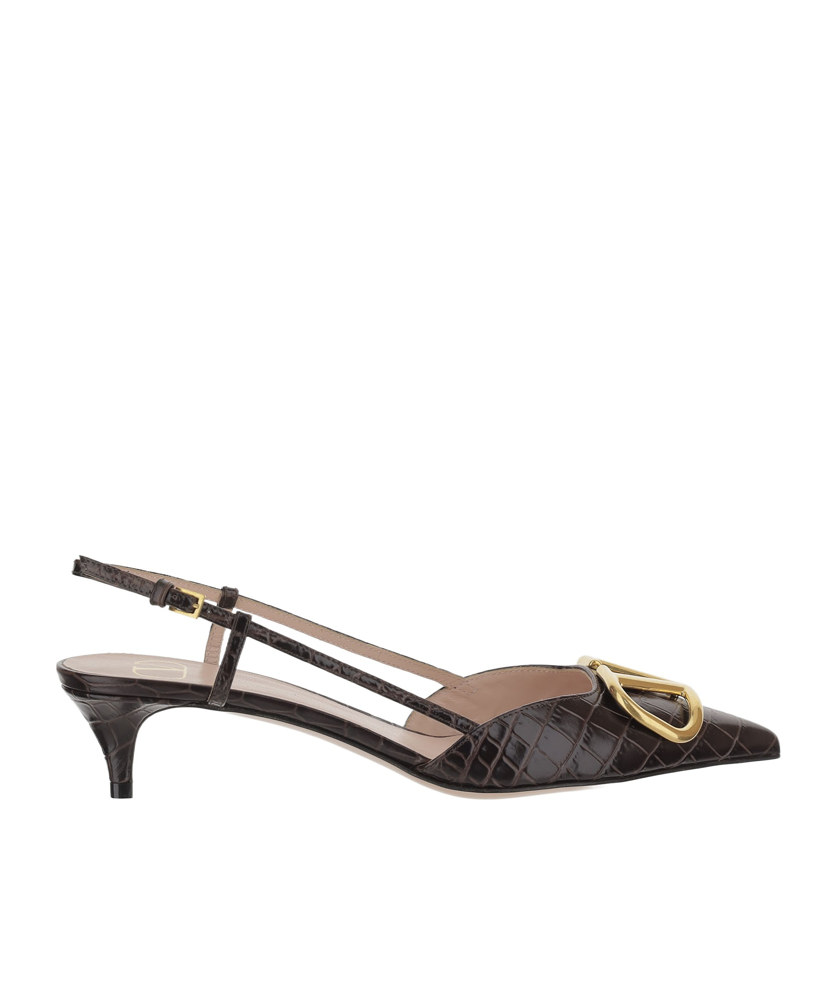Valentino Garavani Pointed-toe High-heeled Sandals In Black