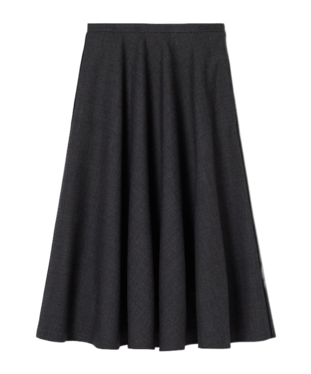 Gucci Women Wool Skirt In Black