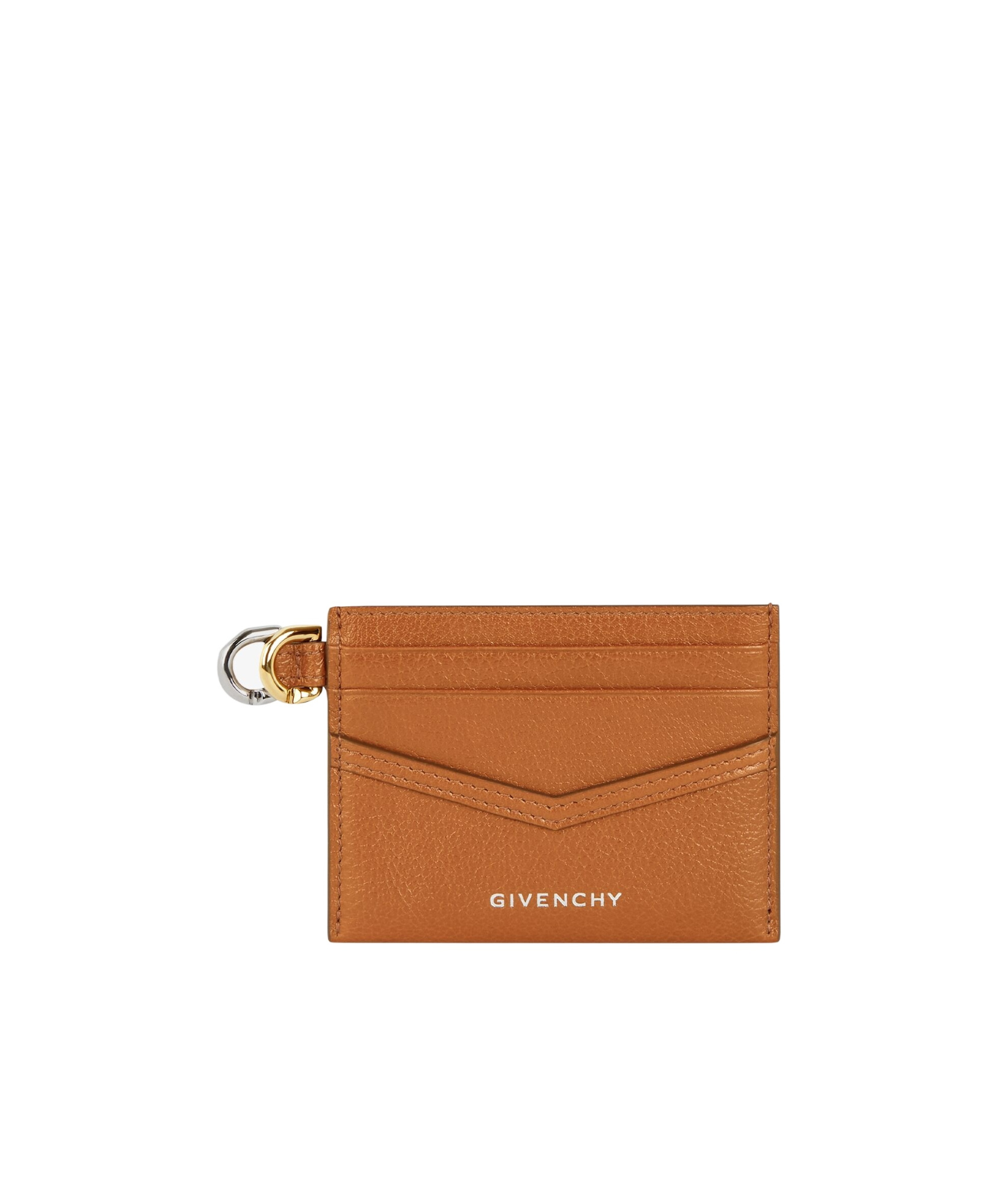 Givenchy Brown Voyou Card Holder In Brown