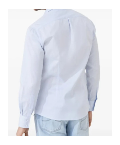 Brunello Cucinelli Cotton Spread-collar Shirt