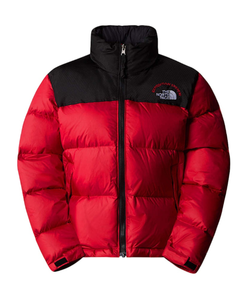 Shop The North Face 1996 Retro Nuptse Puffer Jacket In Tnf Red-tnf Black-tnf Red