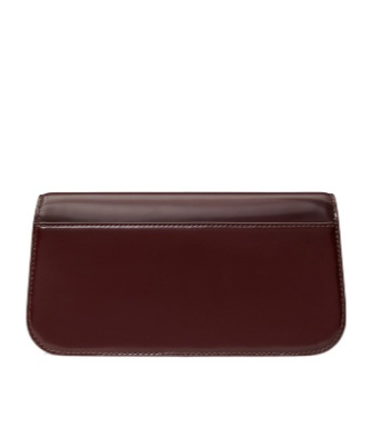 Tory Burch Robinson Spazzolato East/west Shoulder Bag In Brown