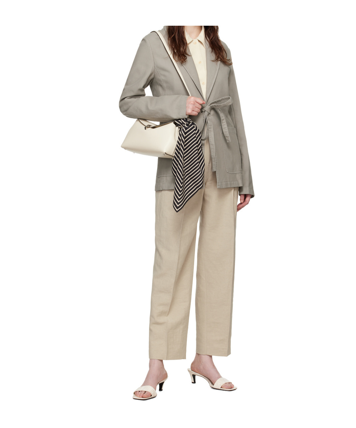 TOTÊME 55MM MOIRE-EFFECT MULES