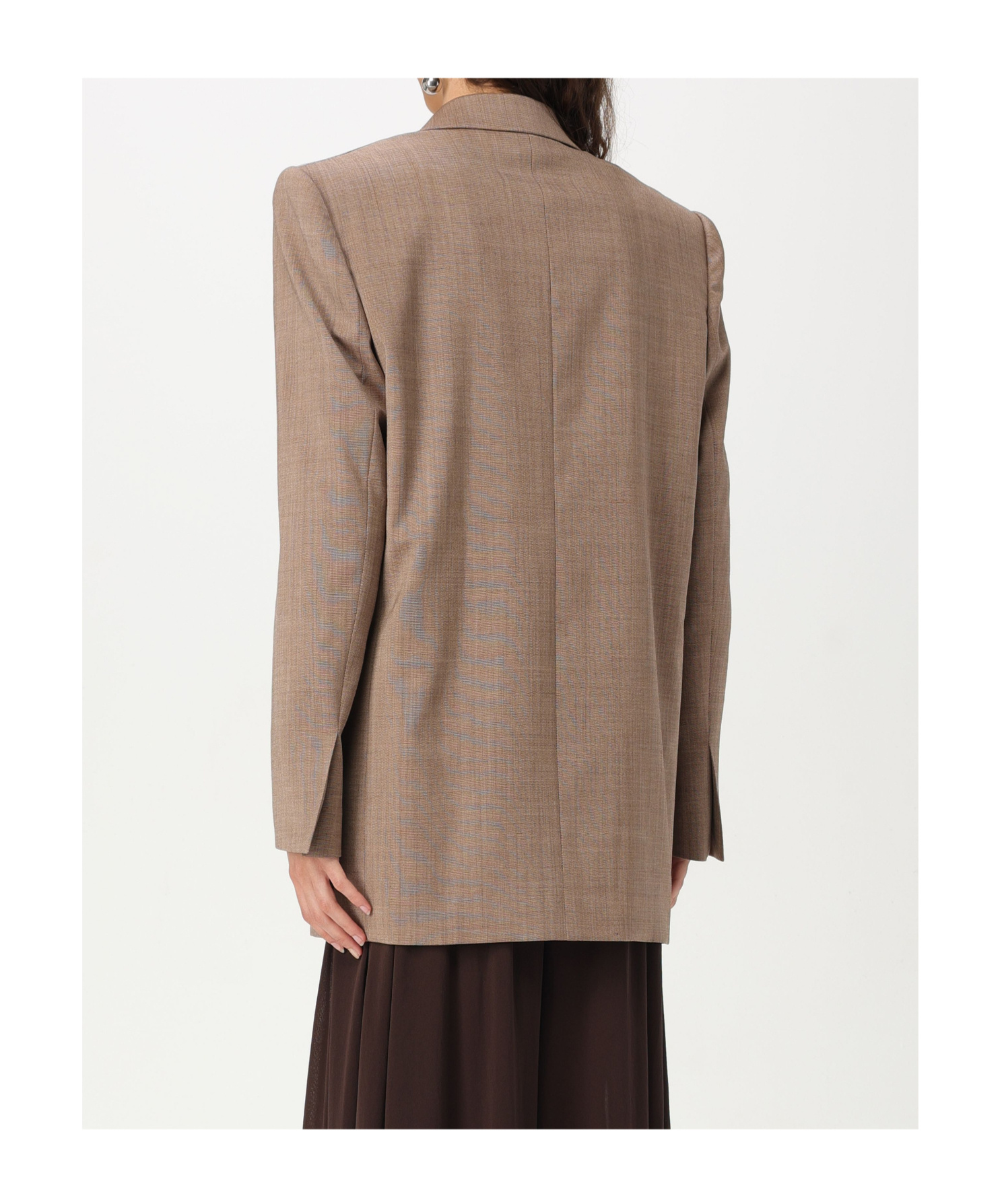 Philosophy Di Lorenzo Serafini Double-breasted Blazer In Neutral