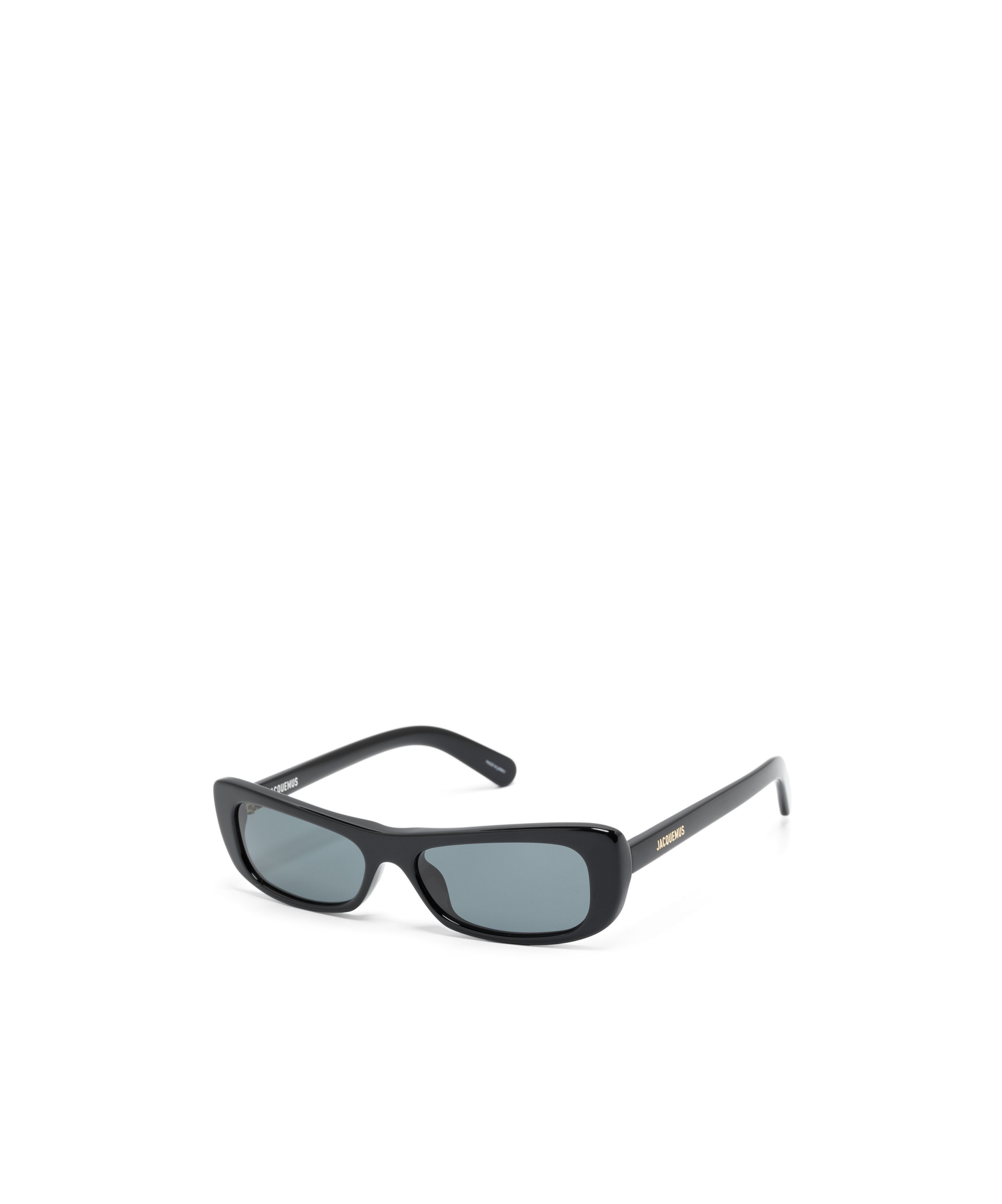 Jacquemus Black La Casa 'les Lunettes Capri' Sunglasses In Gray