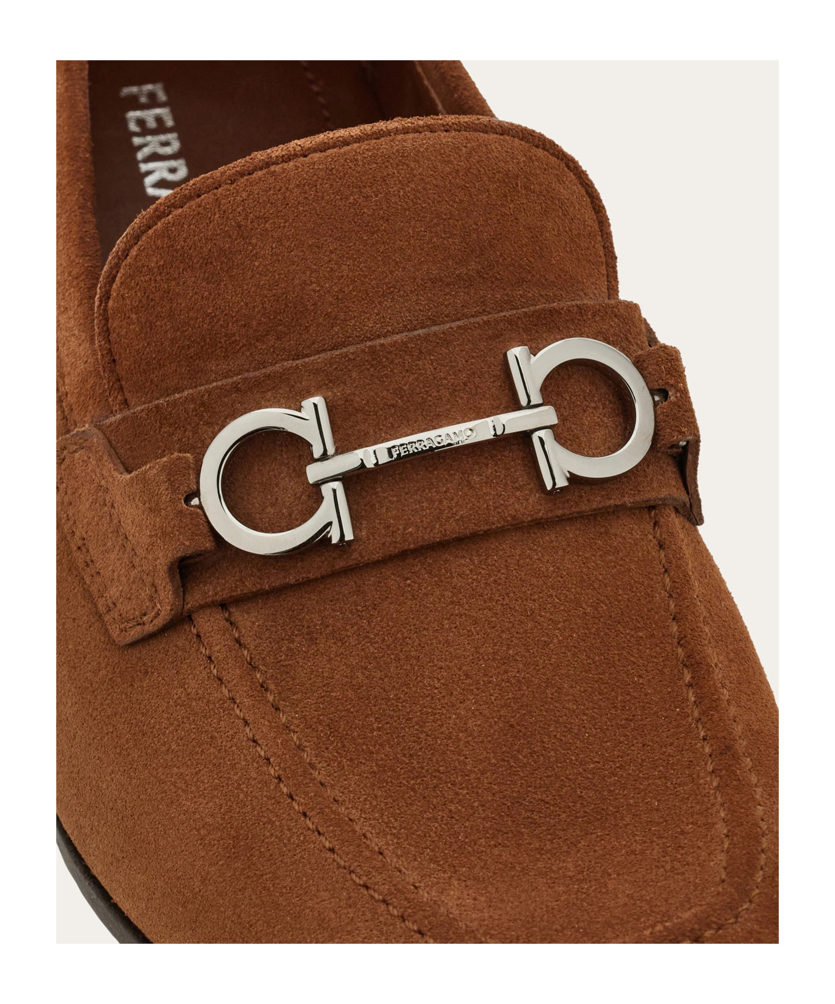 Ferragamo Gancini Buckle Loafer
