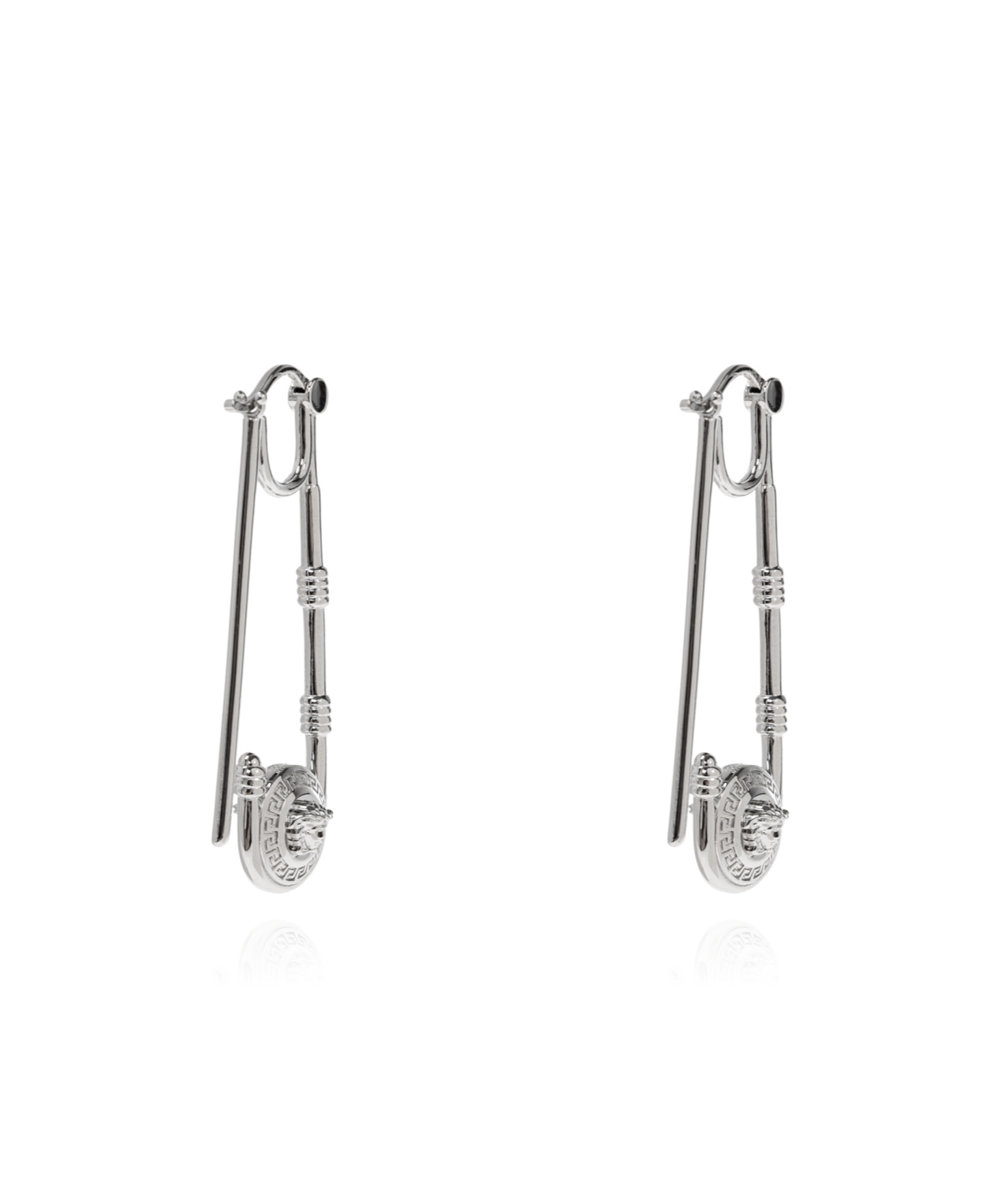 Versace Safety Pin Earrings
